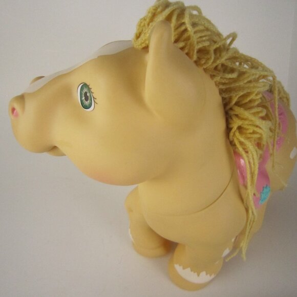 Cabbage Patch Vintage 1992 Kids Crimp And Curl Pony Horse -Plastic-12.5" Tall - Picture 6 of 11